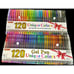 120 Unique Colors (No Duplicates) Gel Pens Set -Coloring Books Art Markers