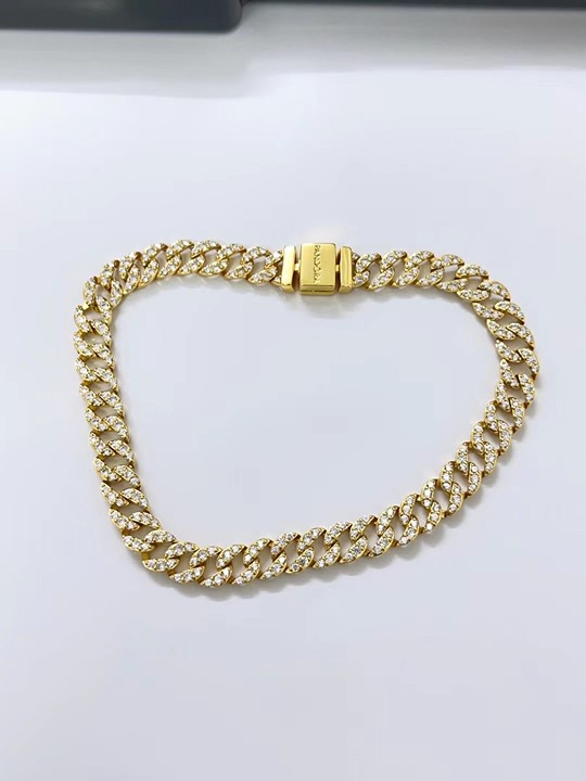 Gold PANDORA bracelet 20 cm
