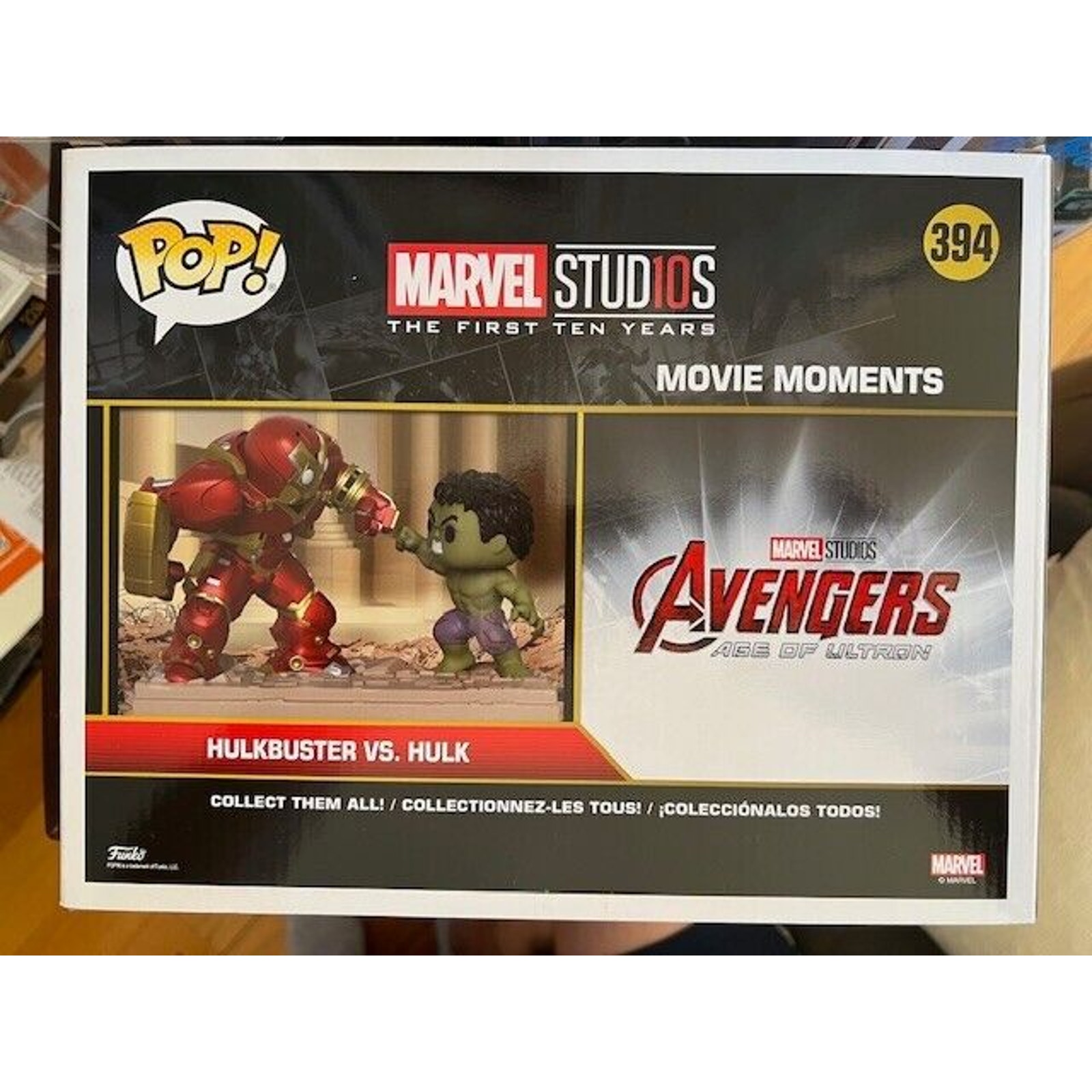 ファンコ HULKBUSTER VS. HULK 394 Funko Pop! Moments: Marvel - Hulkbuster vs. Hulk - New York