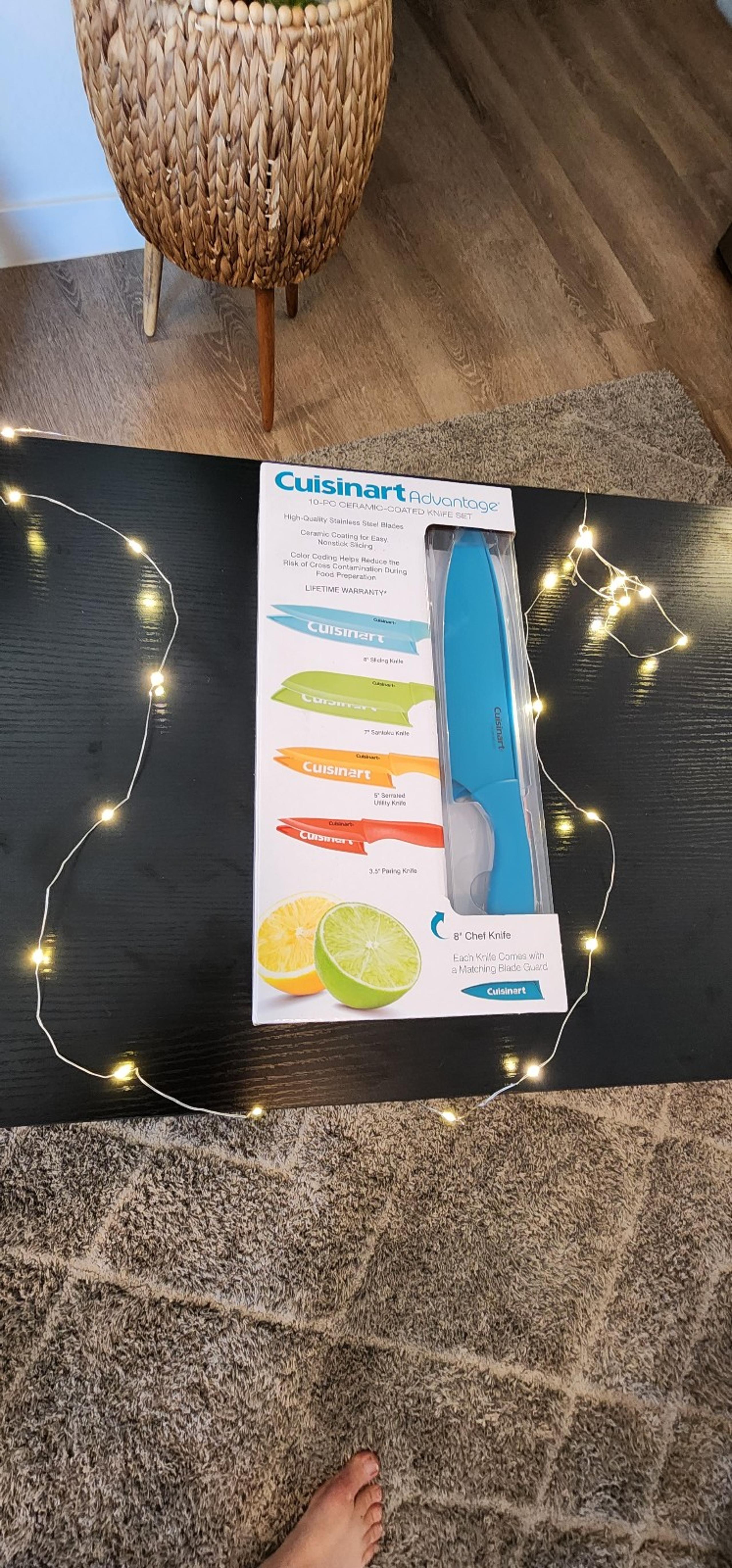 Cuisinart 10 Piece Ceramic Kitchen knife set