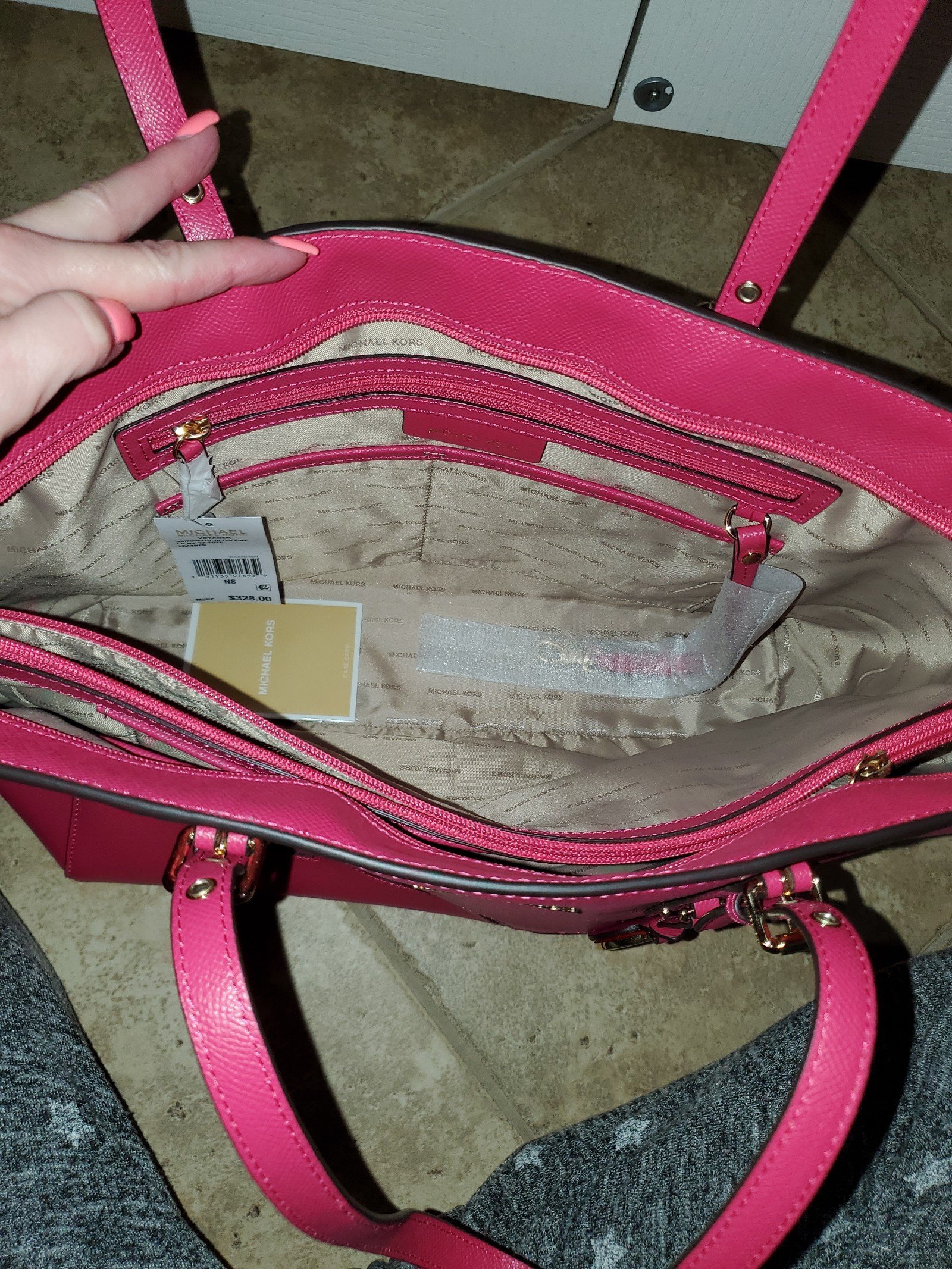 michael kors ultra pink
