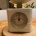 Typhoon Vintage RETRO Kitchen Scale 266, 4 lb, Cream, RARE