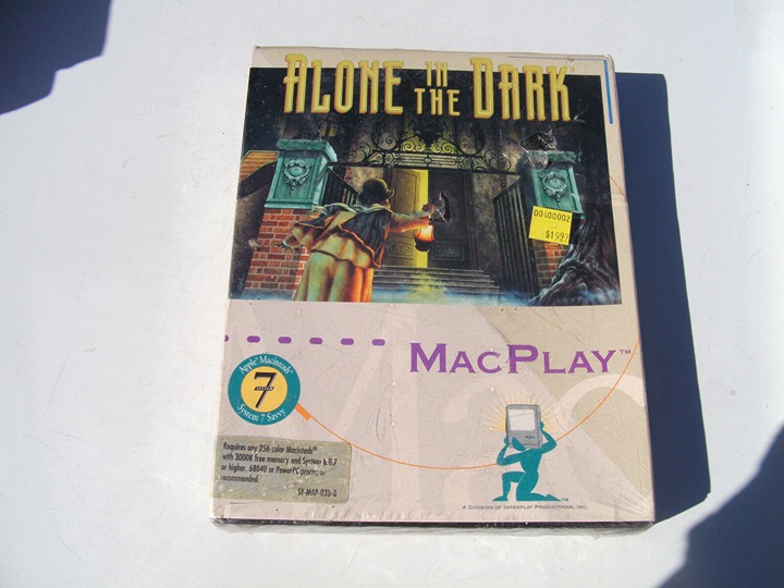 New, Sealed, Alone in the Dark Macintosh 68040 or PowerPC