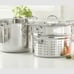 Princess House HERITAGE® SIGNATURE8-Qt. Stockpot with Steaming Basket 3686