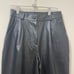 Faux Leather High Waisted Ankle Length Trendy Pants NWOT XS/S
