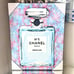 New Luxe Perfume Bottle Wrapped Canvas Art Print