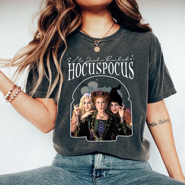 Hocus Pocus Comfort Colors - Sister Sweatshirt- Halloween Sweatshirt - Bleached