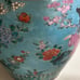 Antique vintage 1930's RARE Nippon blue flower ladies Porcelain Japan Ginger Jar
