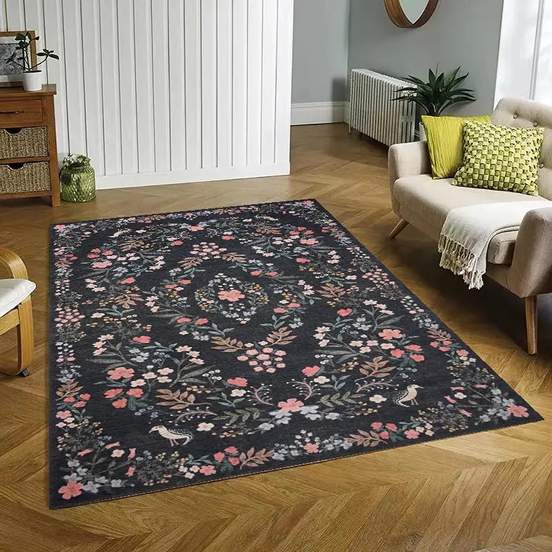 1pc Nordic Ethnic Style Area Rug