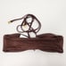 L*Space Shimmer Dawn Bikini Top in Cafe Brown Convertible Size Small NWT