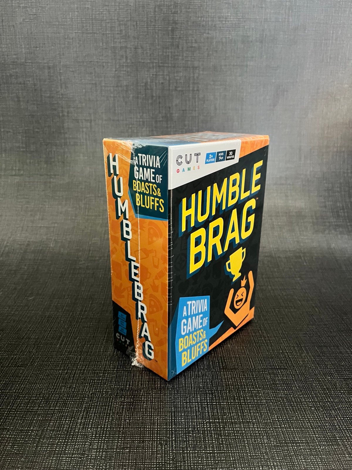 Humble Brag: A Trivia Party Game of Boasts and Bluffs For 2 Or More Players