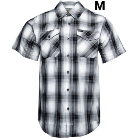 Dixxon SUTHERLAND 5YR Short Sleeve Bamboo Shirt - Men's M