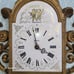 Vtg 1974 BURWOOD Cherub Hollywood Regency NEW HAVEN 597 Gold WALL CLOCK Works