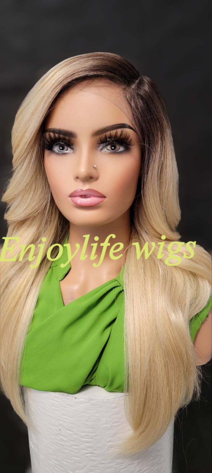 HD lace front wig human hair wig