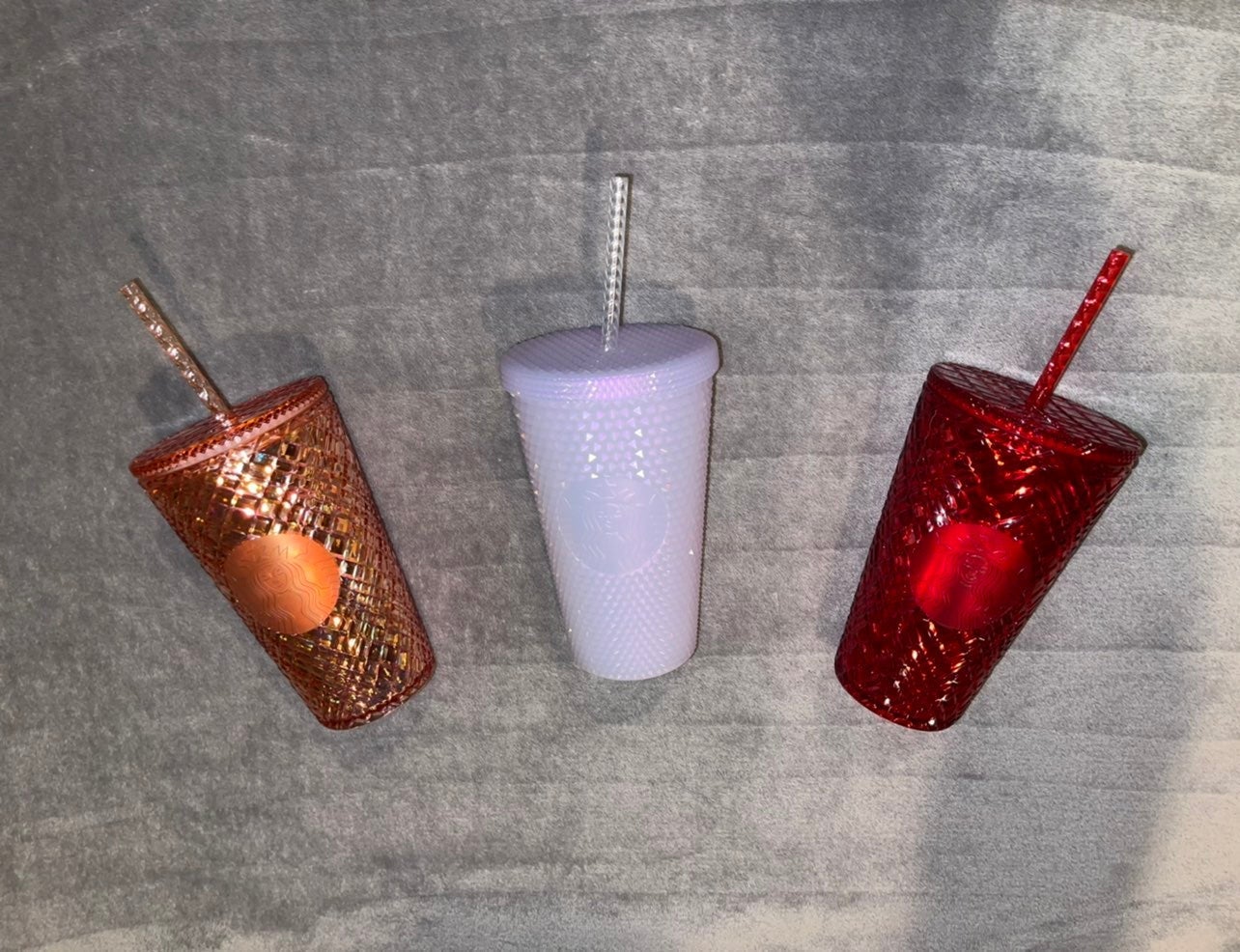 Starbucks 2021 Holiday Grande Studded Tumbler Set (3)