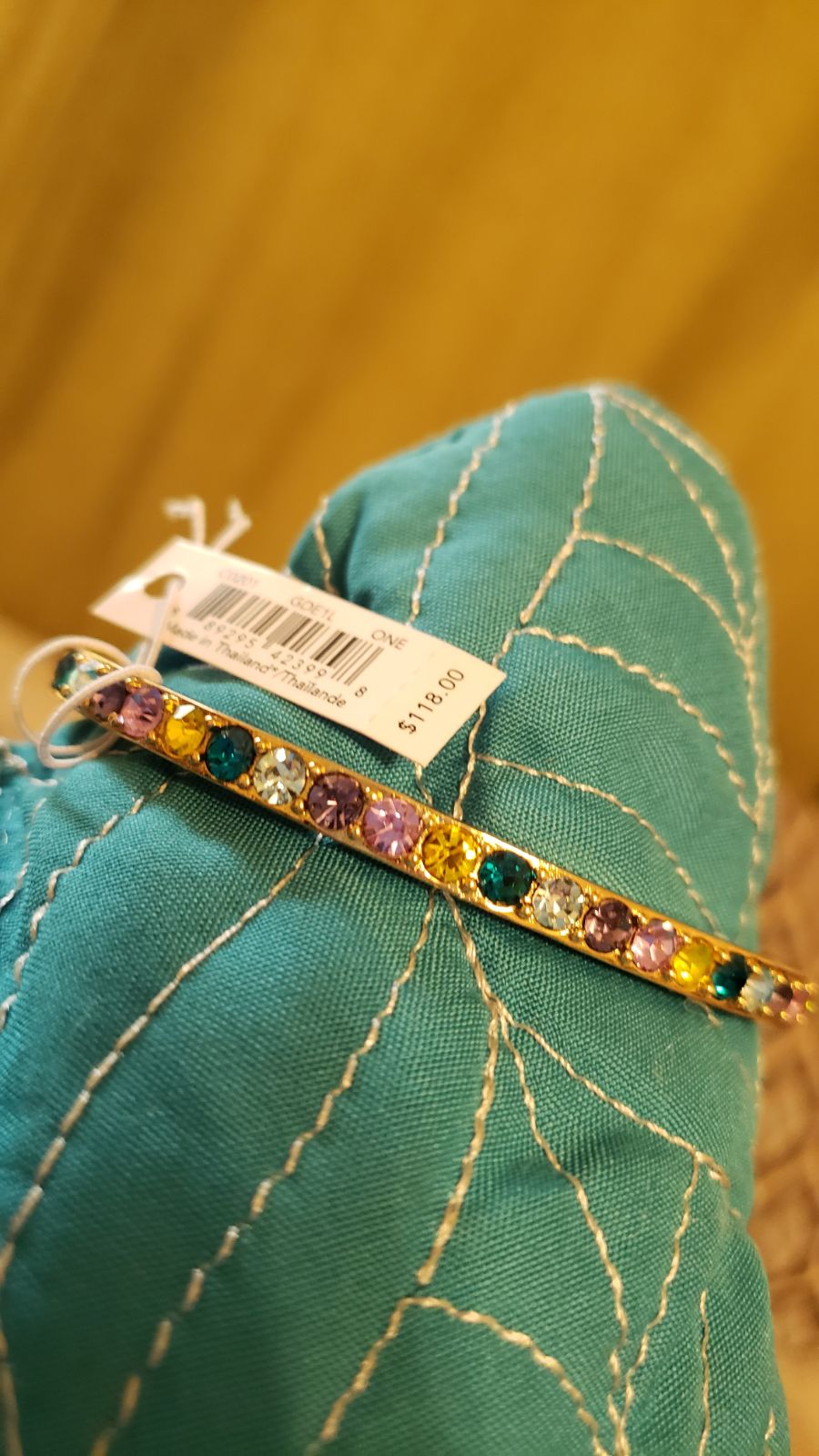 Two Coach Bangle Bracelets