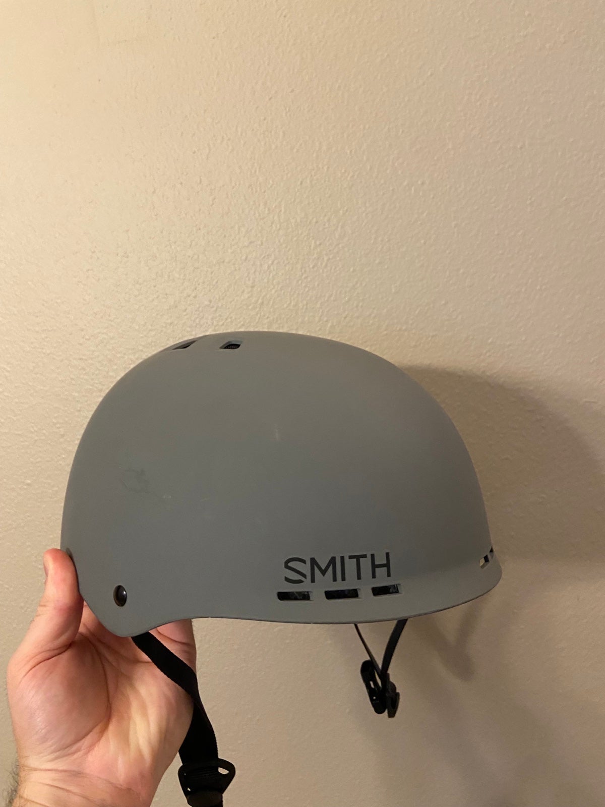 Ski helmet and goggles