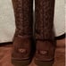 Womens leopard sequin uggs- size 8