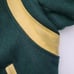 Vintage Identity Inc Mens Small Pontiac Moon Wool Leather Green Tan Jacket