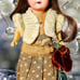 Antique German Bisque Head Doll 11 inch Rackanagel