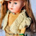 Antique German Bisque Head Doll 11 inch Rackanagel