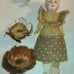 Antique German Bisque Head Doll 11 inch Rackanagel