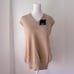 NWT Vintage ‘90s Thane Cream V-Neck Sweater Vest