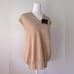 NWT Vintage ‘90s Thane Cream V-Neck Sweater Vest