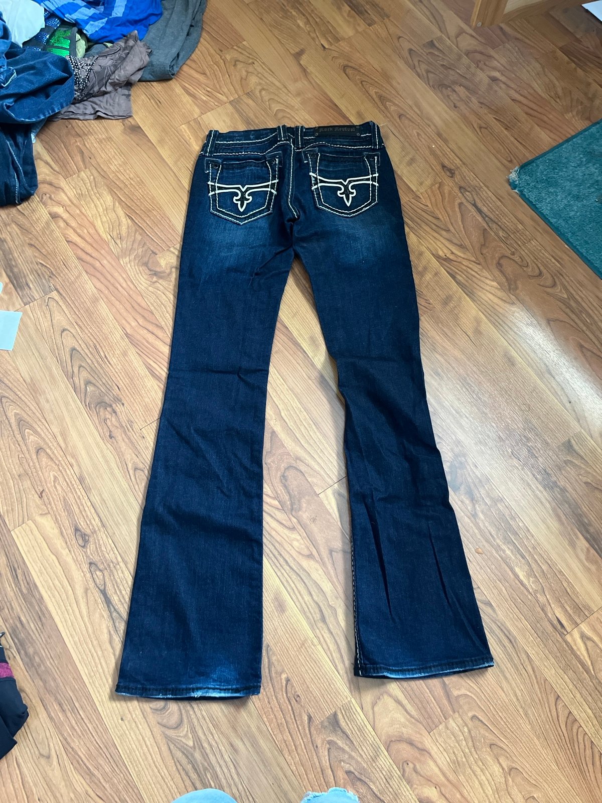 Woman’s rock revival jeans