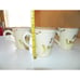 Euro Ceramica Oliva Olive Sand Color Set Of 4 Cups Mugs Italy Provence