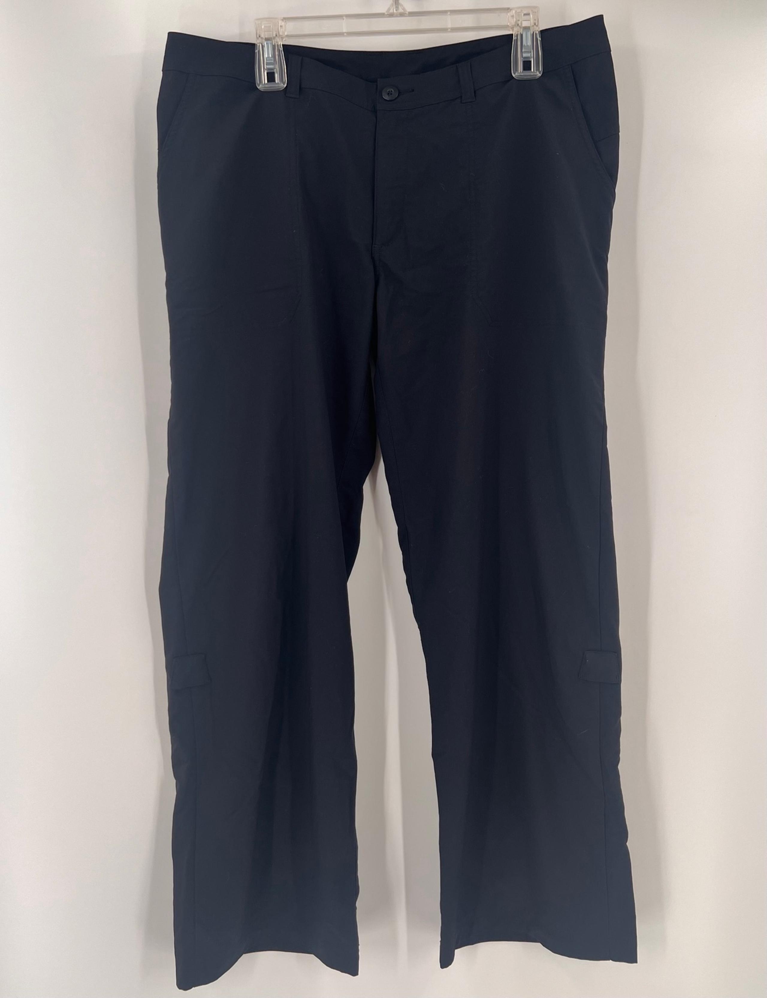 Patagonia Hiking Womens Black Roll Up Lightweight Outdoor Pants Size 14