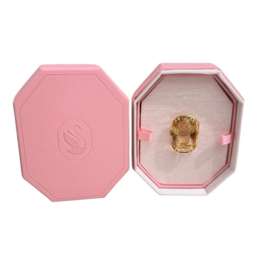 Swarovski Harmonia Cocktail Ring, Oversized Crystal, Gold-Tone Plated 58