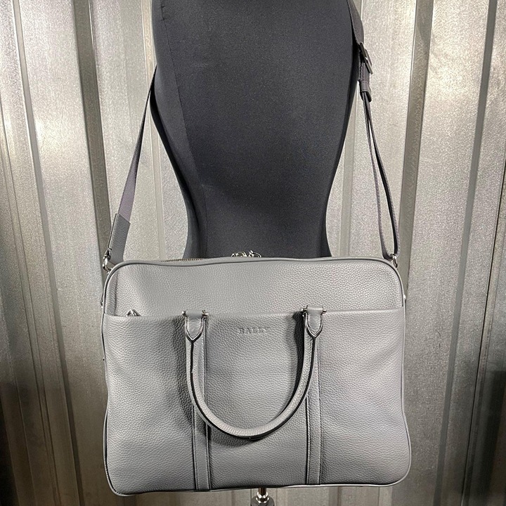 Bally Mens Maleso Garconne Leather Business Bag