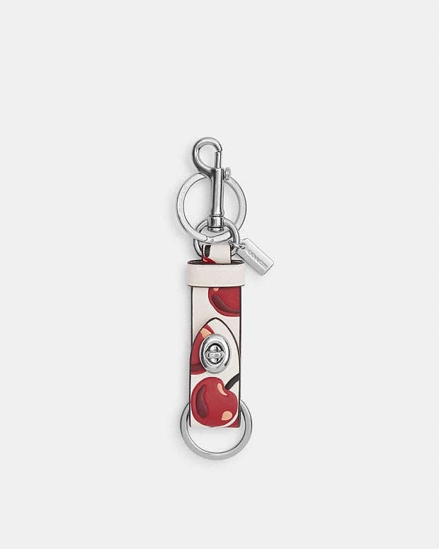 Trigger Snap Bag w/Cherry Print
