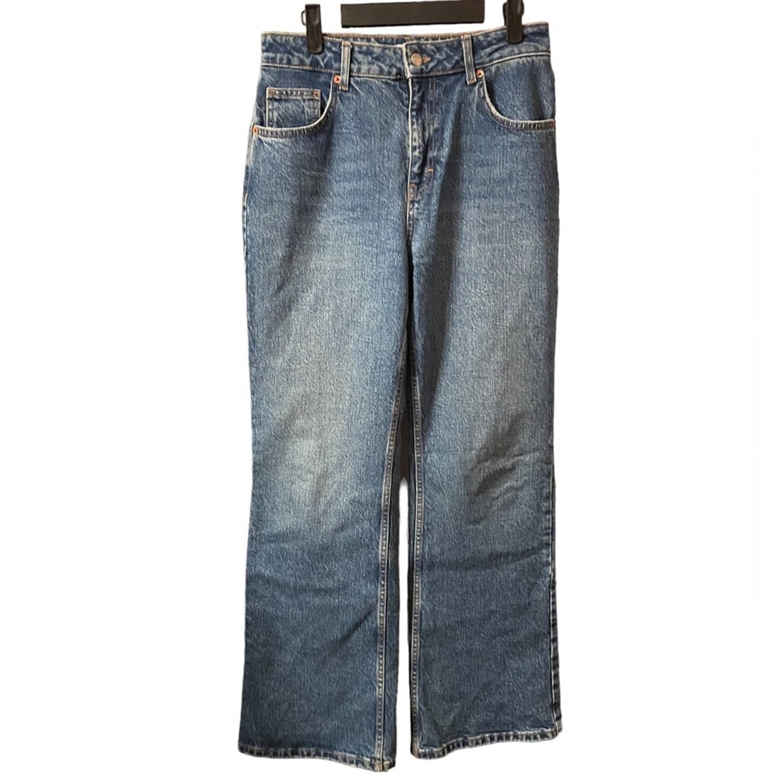 TOPSHOP RELAXED FLARE WOMENS JEANS