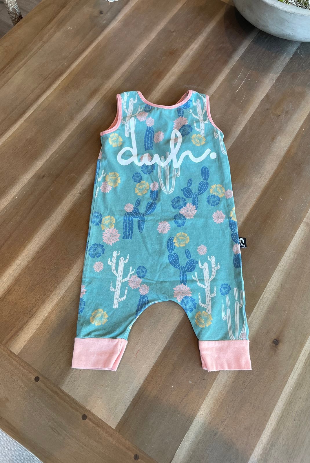 Rags to Raches Cactus Duh Tank Rag 2t