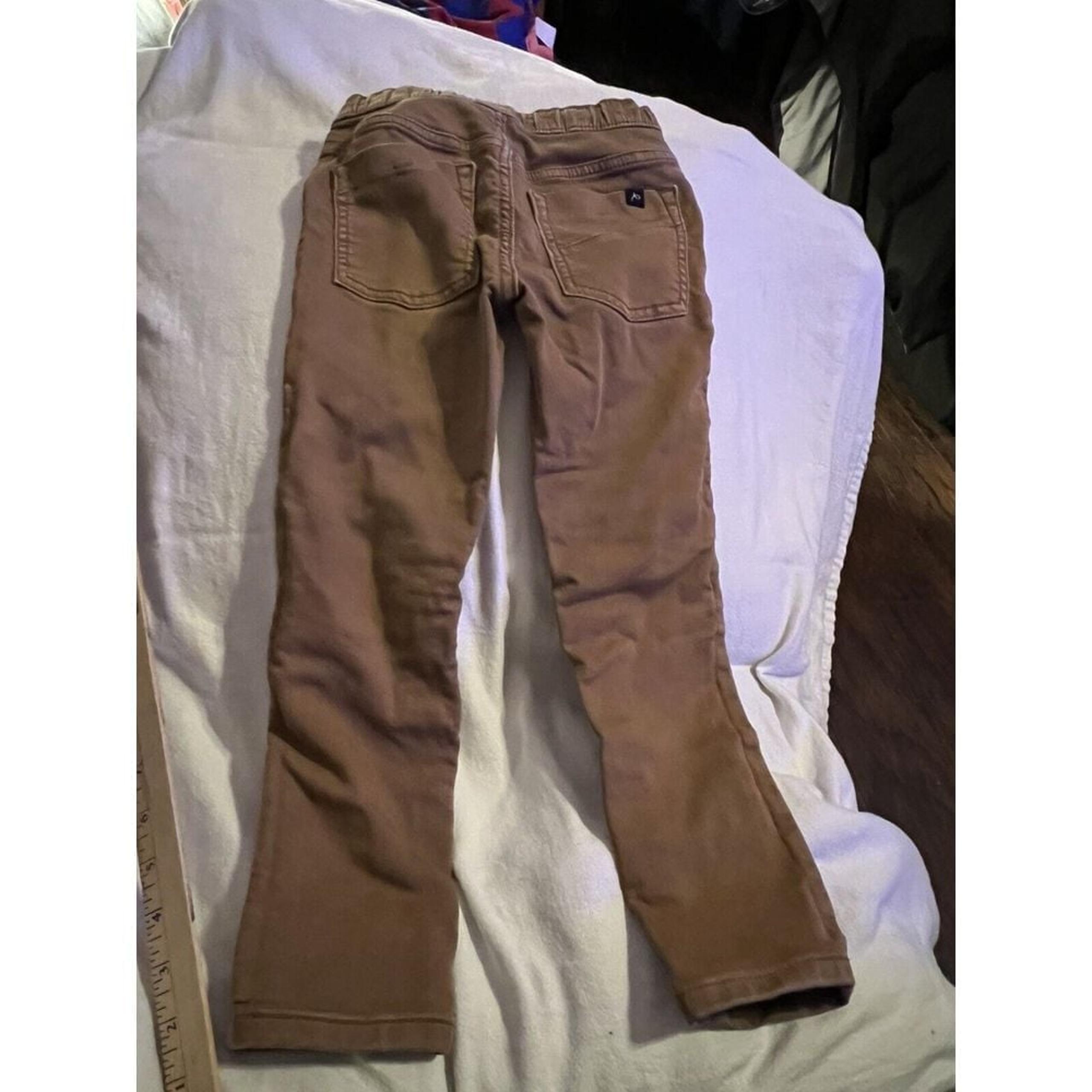 Boys' Jogger Trotador Pull-On Khaki Jogger Pants - art class Khaki Size 6