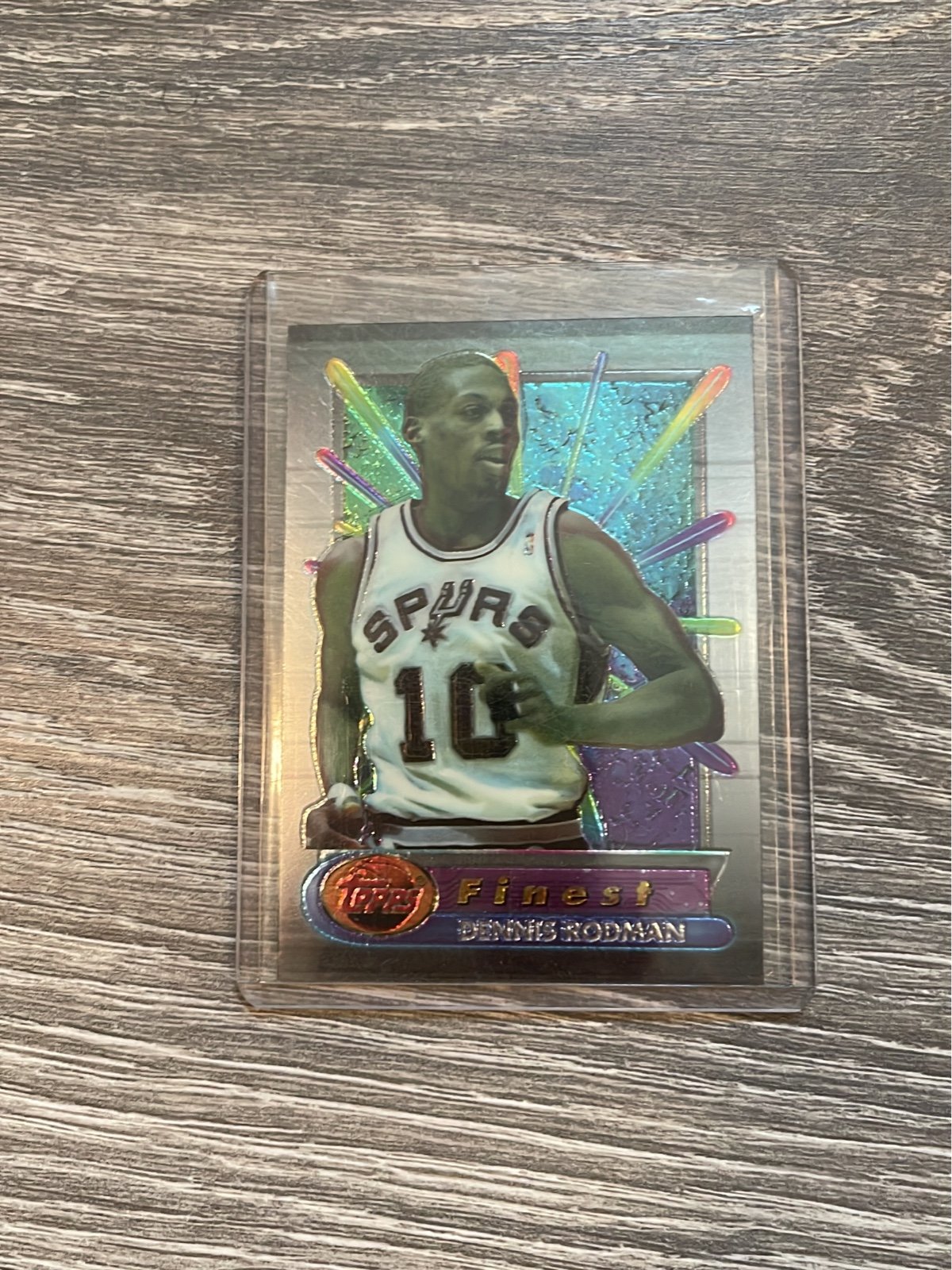 1992 Topps Dennis Rodman #134 San Antonio Spurs Basketball Card