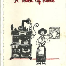 1965 ANTIQUE *A TOUCH OF HOME COOK BOOK