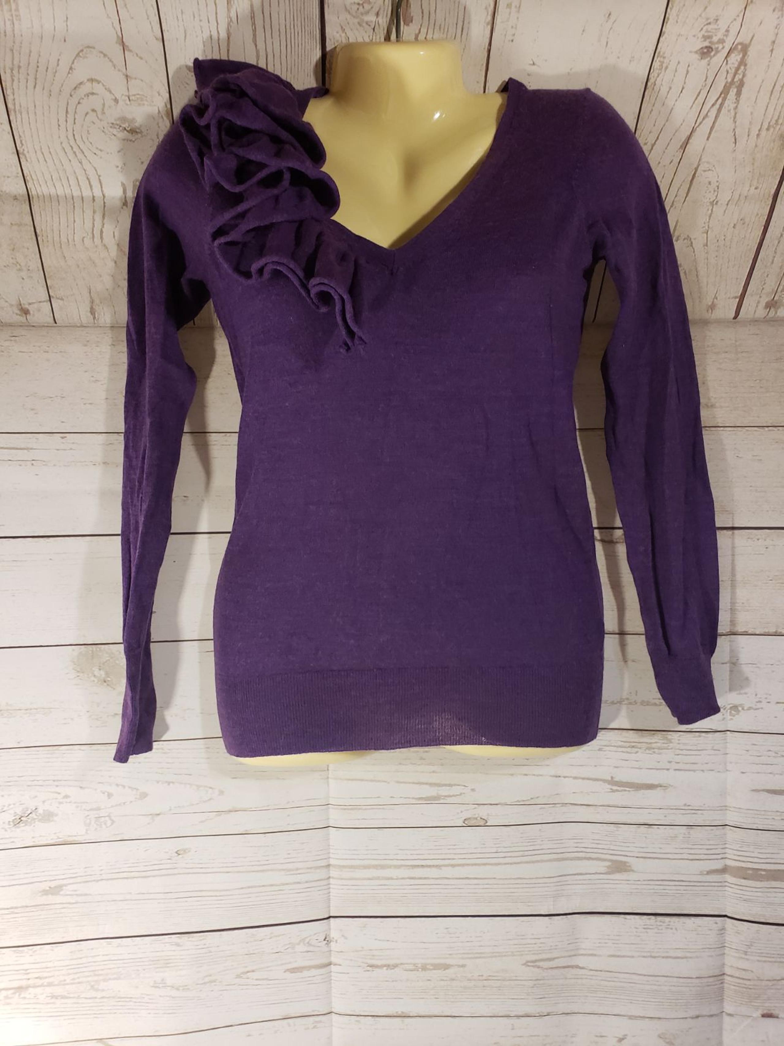 The Limited Sz Small Purple Sweater