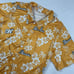 Montgomery Biscuits Shirt Unisex Medium Yellow Hawaiian Floral Button MiLB
