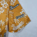 Montgomery Biscuits Shirt Unisex Medium Yellow Hawaiian Floral Button MiLB