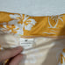Montgomery Biscuits Shirt Unisex Medium Yellow Hawaiian Floral Button MiLB