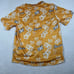 Montgomery Biscuits Shirt Unisex Medium Yellow Hawaiian Floral Button MiLB