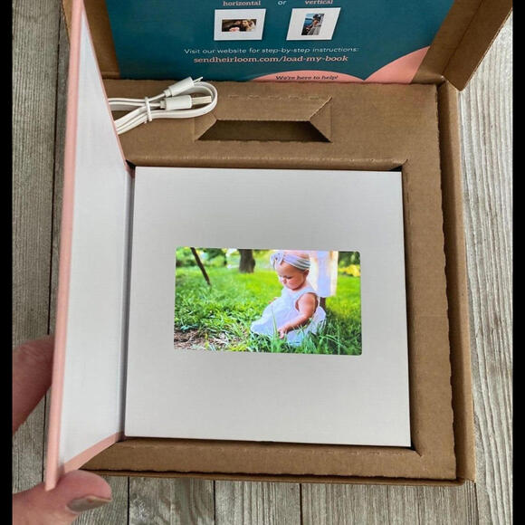 Heirloom Video Book - Digital Greeting Card Christmas Gift (up to 10 min)