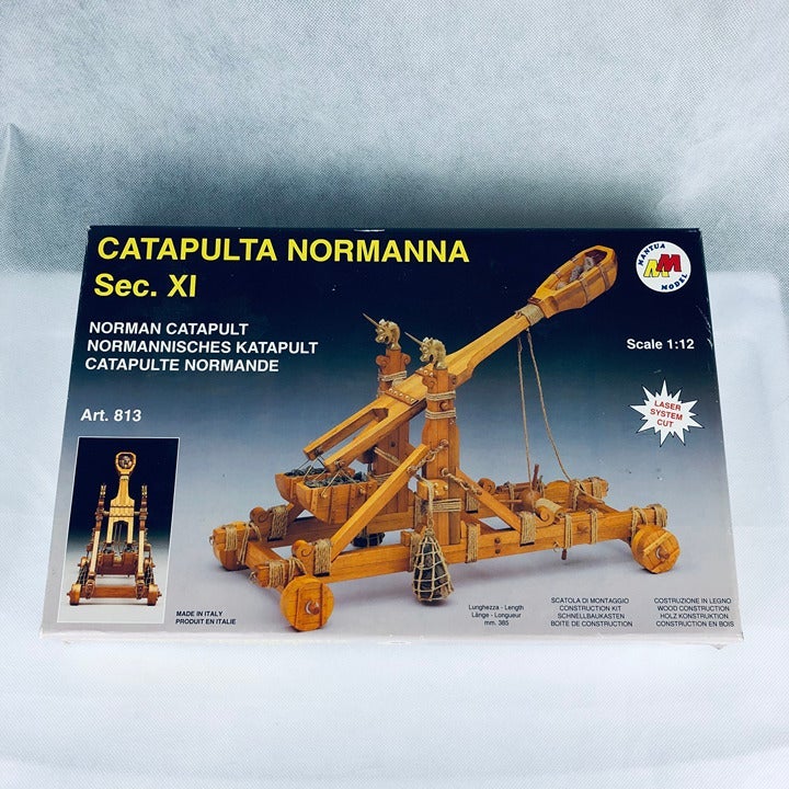Norman Catapult Wooden Model by Mantua Model Scale 1:12 Sec. XI Art. 813