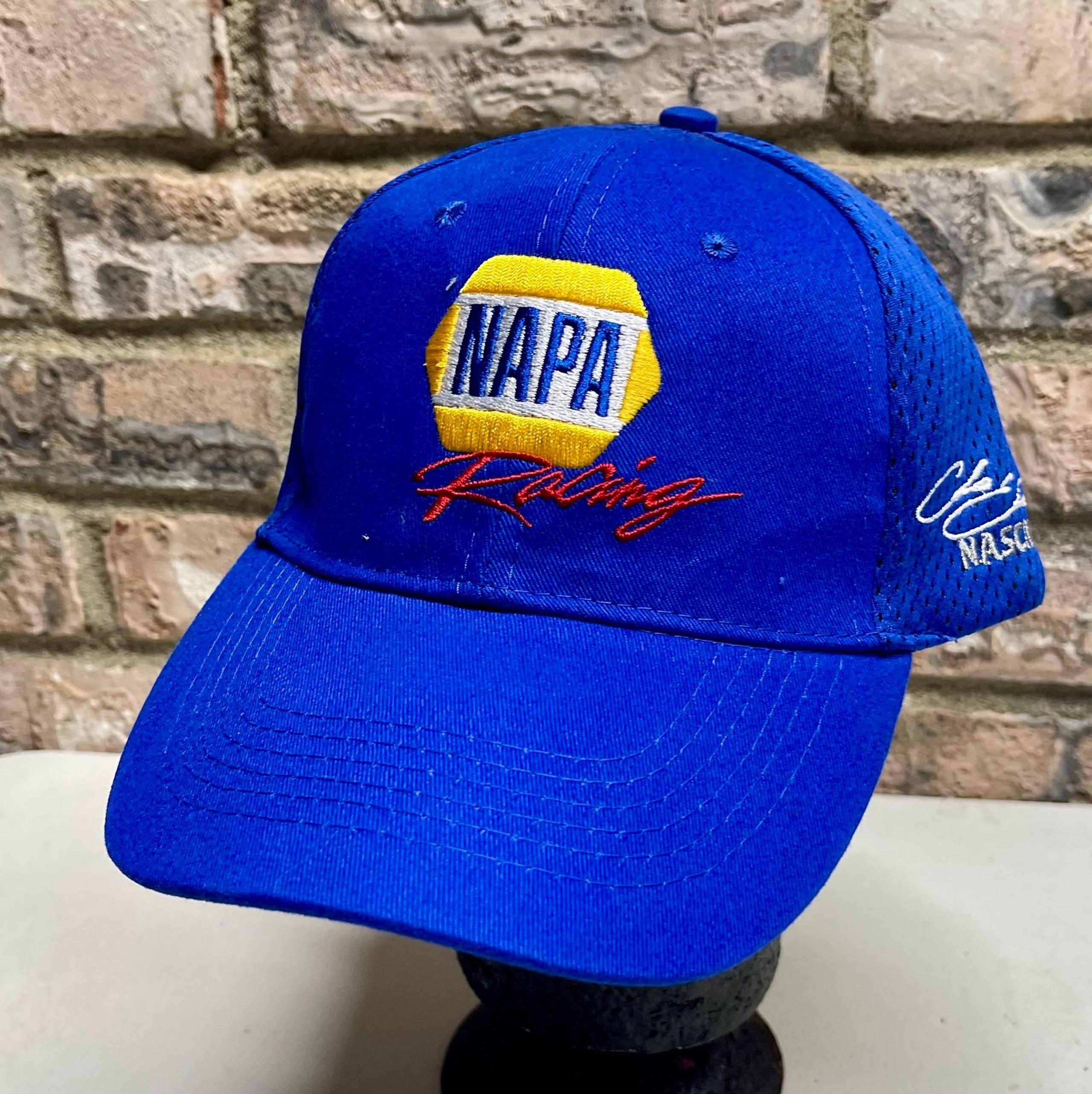 Napa Team Racing Hat Hook & Eye Adjustable Strap Blue Never Worn (#2)