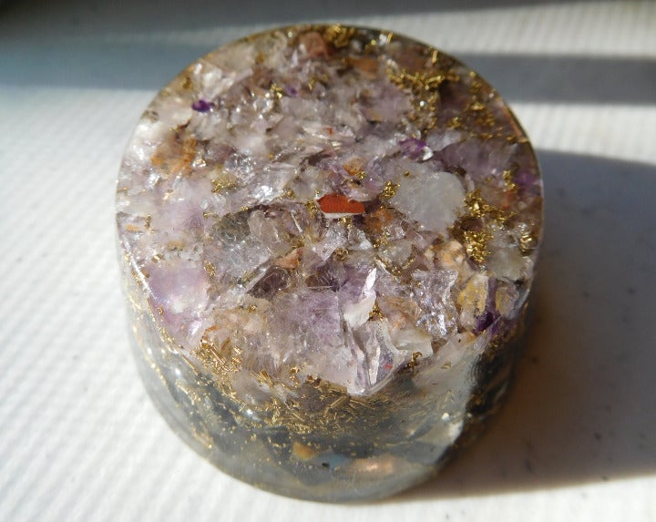 Amethyst Ametrine Tower Buster Orgone