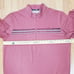 NWT Travis Mathew in the line up 1/4 zip long sleeve pullover shirt roan rouge