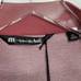 NWT Travis Mathew in the line up 1/4 zip long sleeve pullover shirt roan rouge